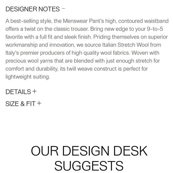 Lafayette 148 menswear black stretch wool trouser pants 8 - Picture 12 of 13